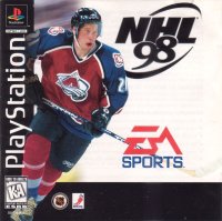 NHL 98 PAL Playstation PAL box art